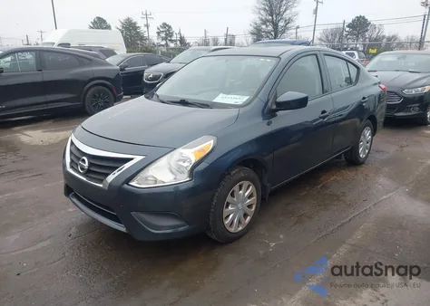 2016 Nissan Versa 1.6 S+ z USA, uszkodzony, nr VIN 3N1CN7AP3GL892764